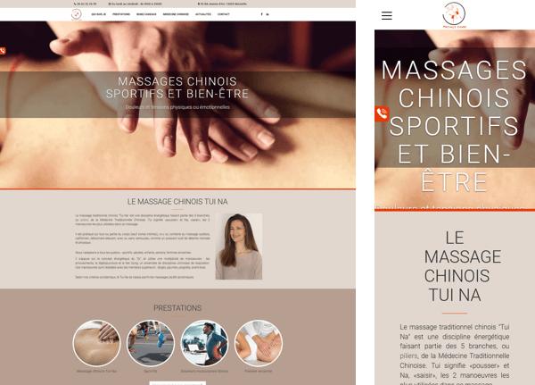 Massage chinois site web